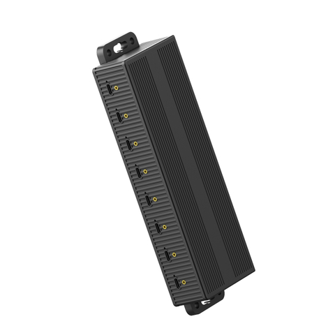 Tragbarer USB-C-Ladehub mit 8 Anschlüssen, 65 W pro Anschluss